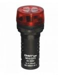 CHINT Сигнализатор звуковой ND16-22FS Φ22 мм красный LED АС/DC24В (арт. 593202) в Тюмени фото